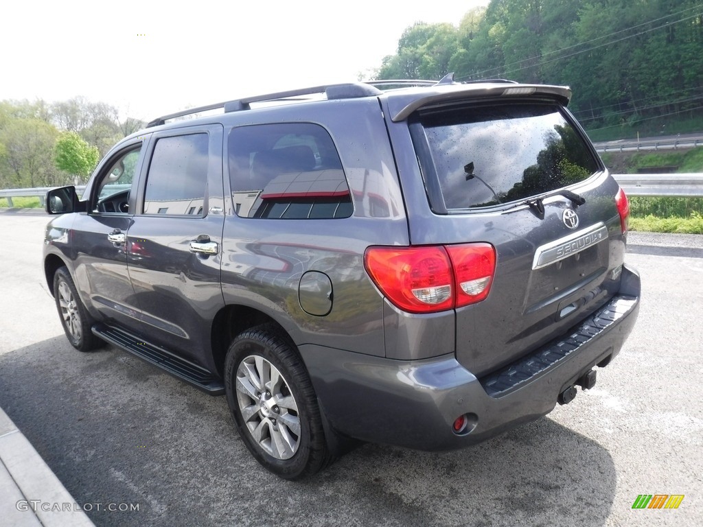 2013 Sequoia Limited 4WD - Magnetic Gray Metallic / Black photo #15