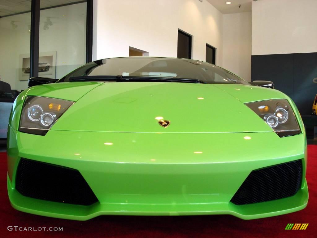 2009 Murcielago LP640 Coupe - Verde Ithaca (Green) / Nero Perseus photo #4