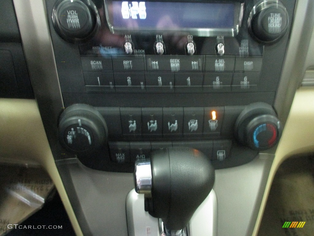 2009 CR-V EX 4WD - Crystal Black Pearl / Ivory photo #34