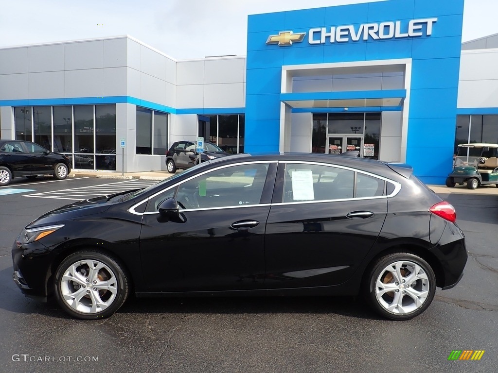 Mosaic Black Metallic 2018 Chevrolet Cruze Premier Hatchback Exterior Photo #141871420