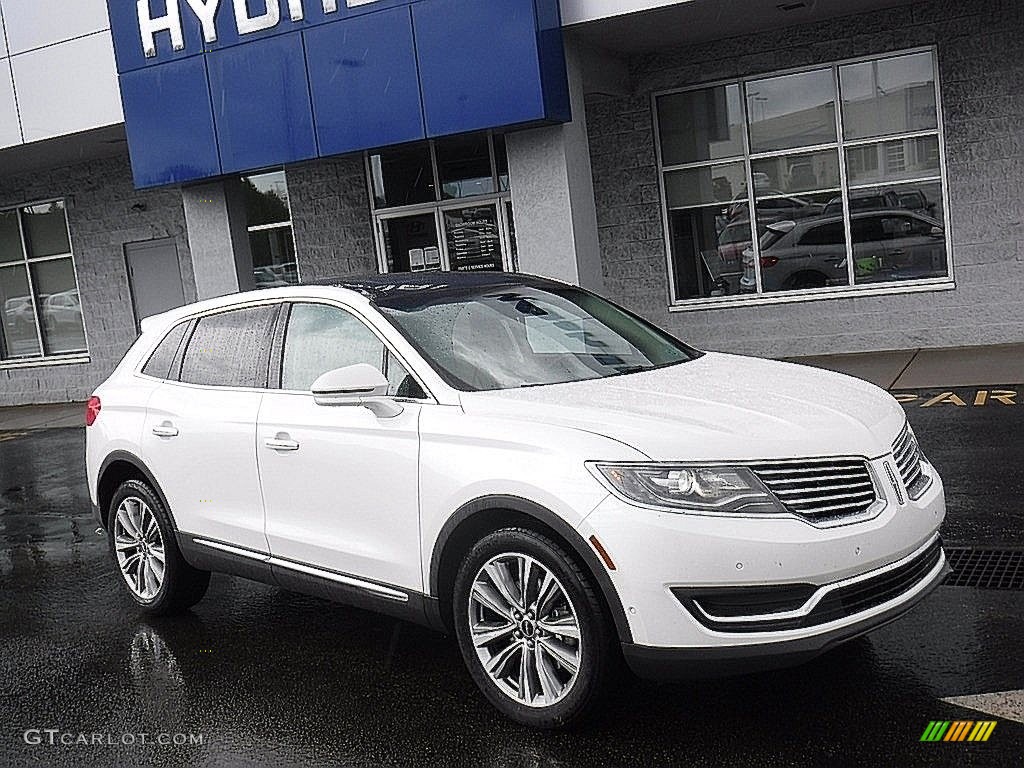 White Platinum Lincoln MKX