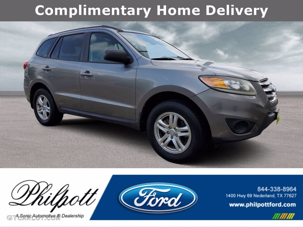 2012 Santa Fe GLS - Mineral Gray / Gray photo #1