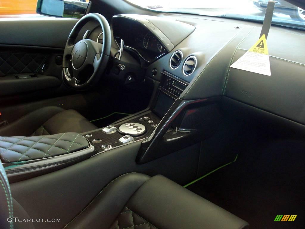 Nero Perseus Interior 2009 Lamborghini Murcielago LP640 Coupe Photo #1418724