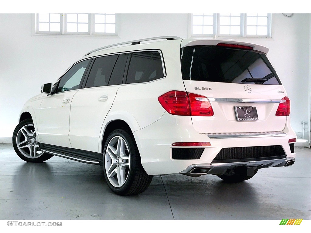 2016 GL 550 4Matic - designo Diamond White Metallic / Black photo #10