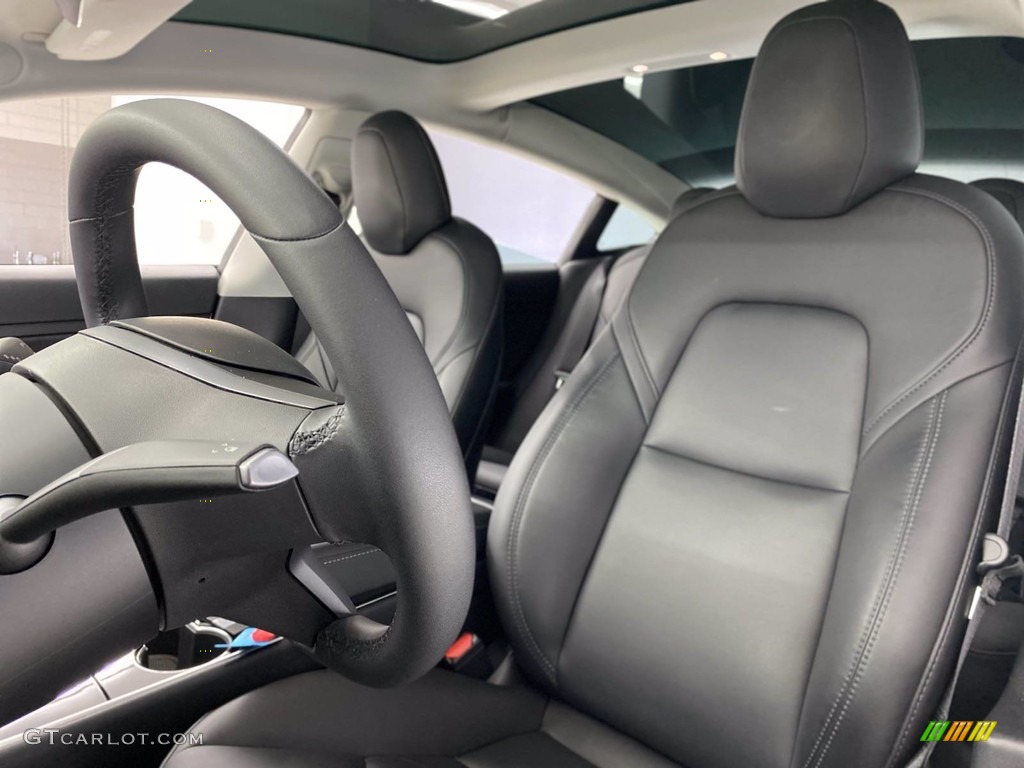 2020 Tesla Model 3 Standard Range Front Seat Photo #141874000