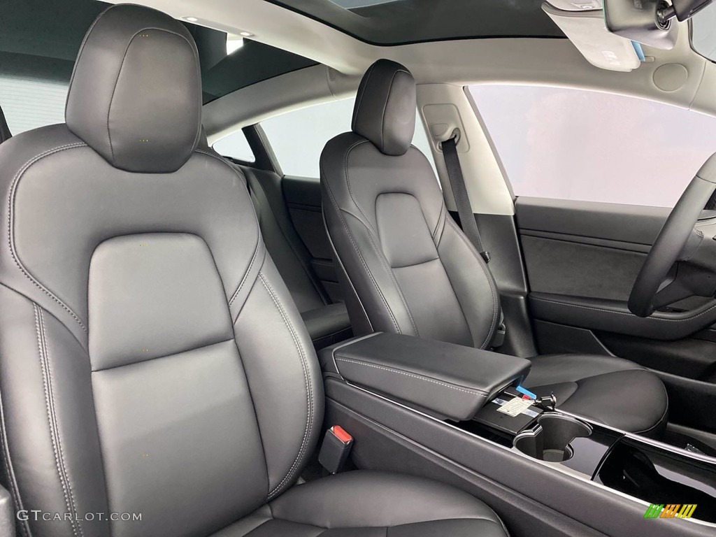 2020 Tesla Model 3 Standard Range Front Seat Photo #141874252