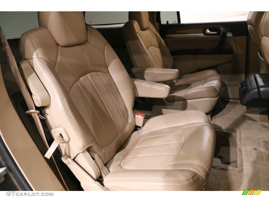 2010 Enclave CXL AWD - Cocoa Metallic / Cashmere/Cocoa photo #13