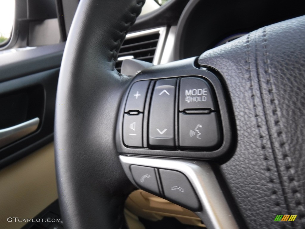 2019 Highlander XLE AWD - Blizzard Pearl White / Almond photo #21