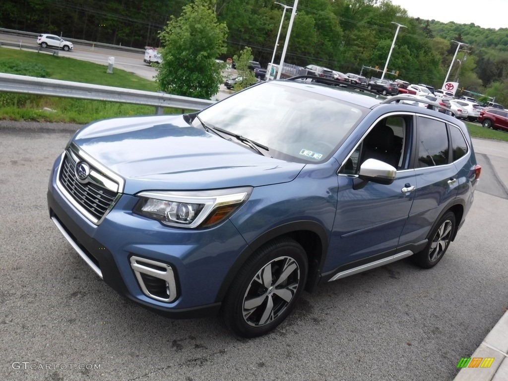 2019 Forester 2.5i Touring - Horizon Blue Pearl / Black photo #11