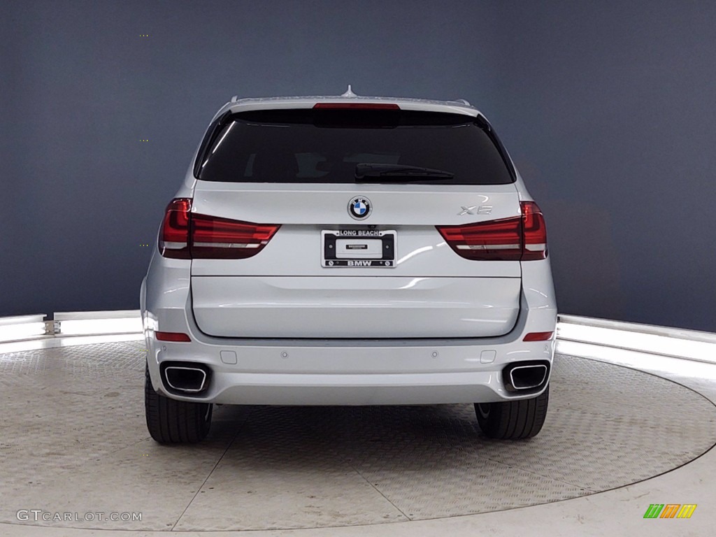 2018 X5 xDrive35d - Glacier Silver Metallic / Black photo #4