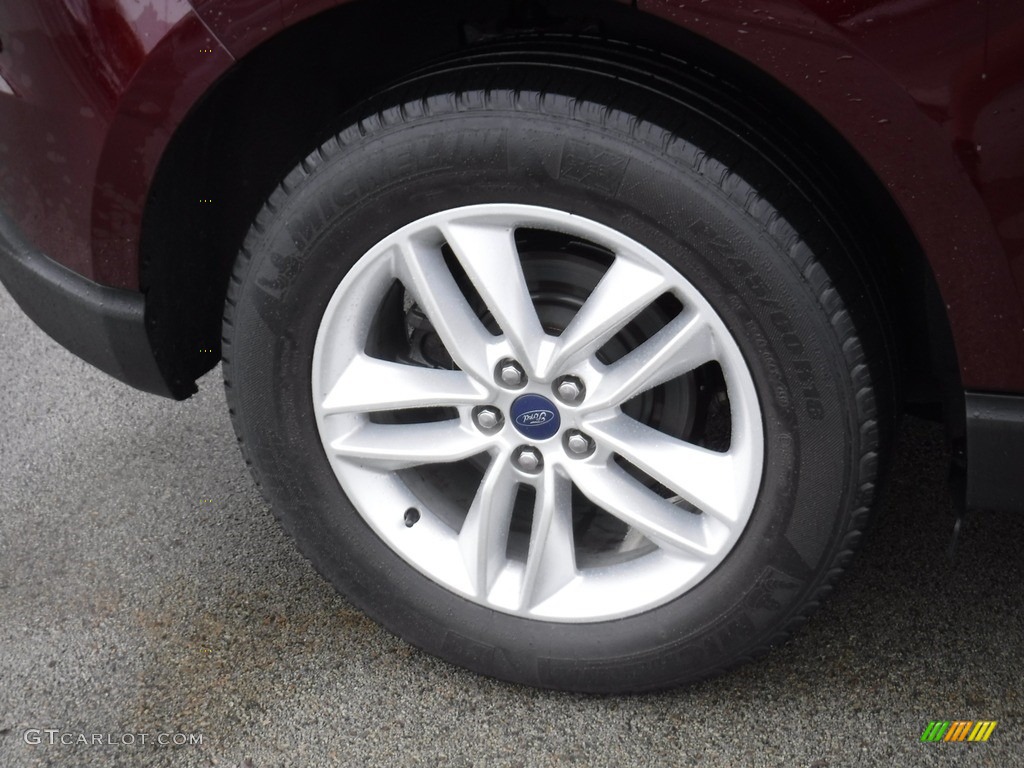 2017 Edge SEL AWD - Ruby Red Metallic / Ebony photo #3