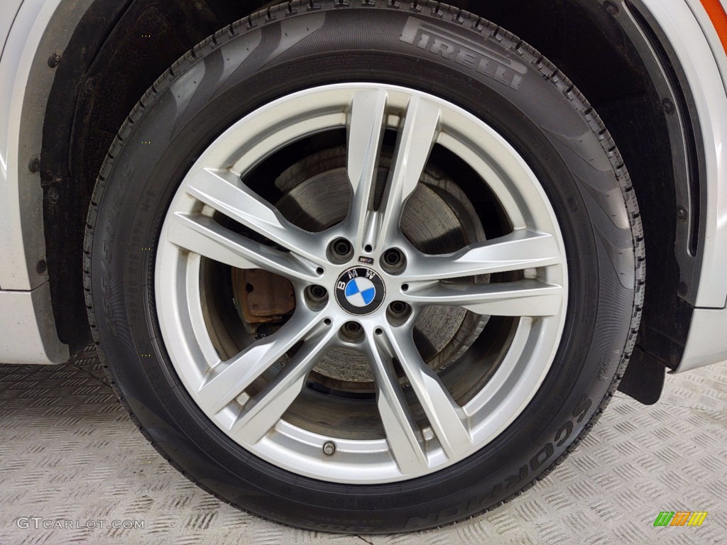 2018 X5 xDrive35d - Glacier Silver Metallic / Black photo #6