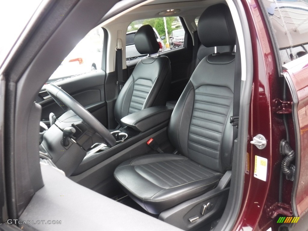 2017 Edge SEL AWD - Ruby Red Metallic / Ebony photo #15