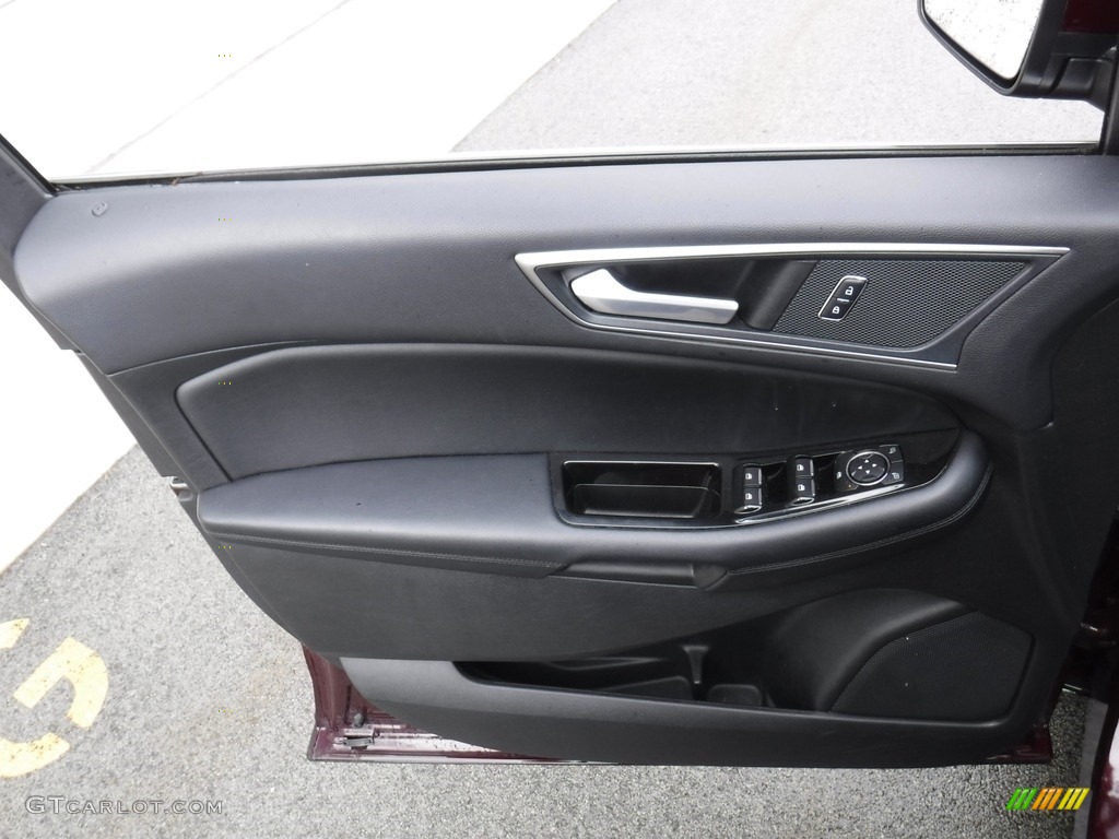 2017 Edge SEL AWD - Ruby Red Metallic / Ebony photo #16