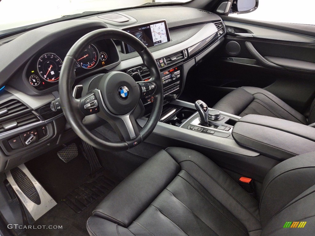 2018 X5 xDrive35d - Glacier Silver Metallic / Black photo #16