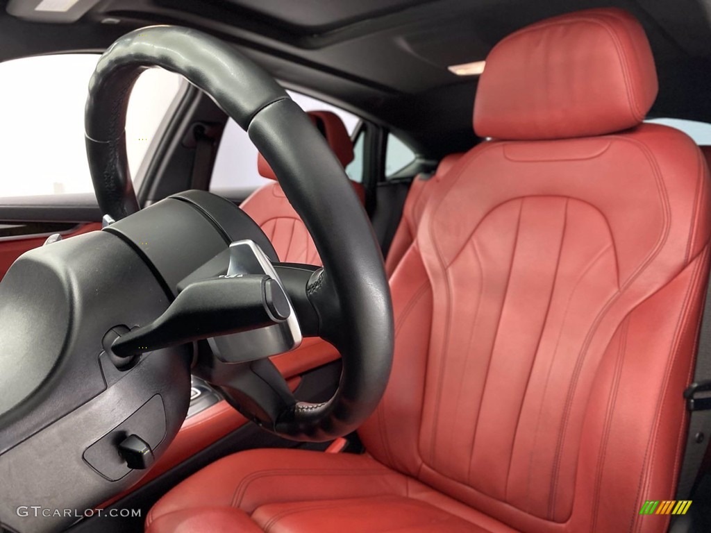 Coral Red/Black Interior 2019 BMW X6 sDrive35i Photo #141876274