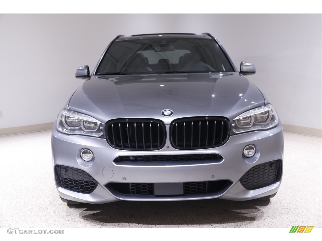 2018 X5 xDrive50i - Space Gray Metallic / Black photo #2