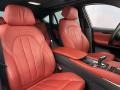 Coral Red/Black 2019 BMW X6 sDrive35i Interior Color