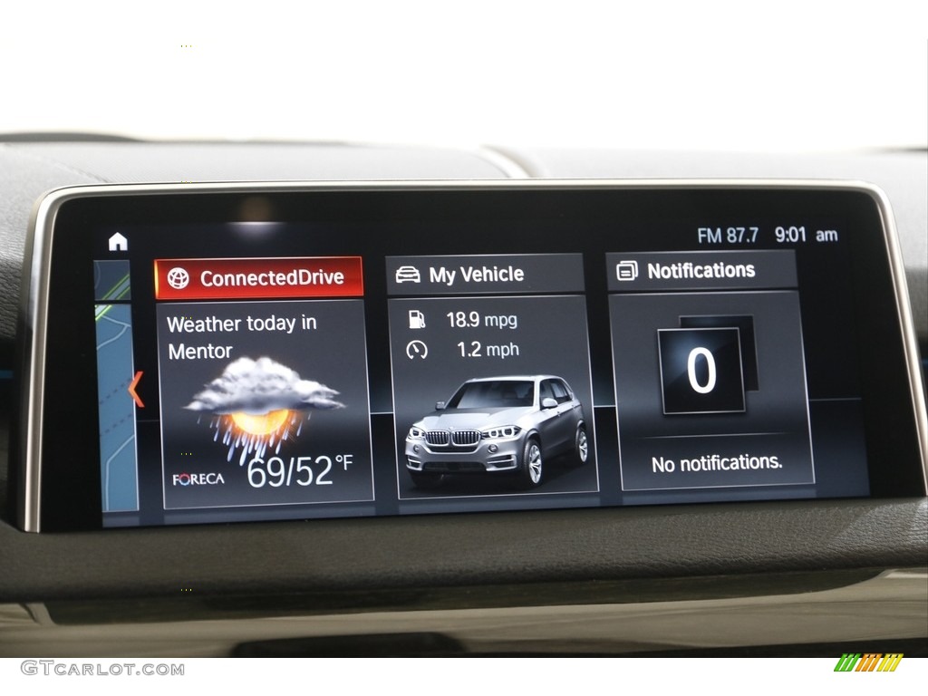 2018 X5 xDrive50i - Space Gray Metallic / Black photo #11