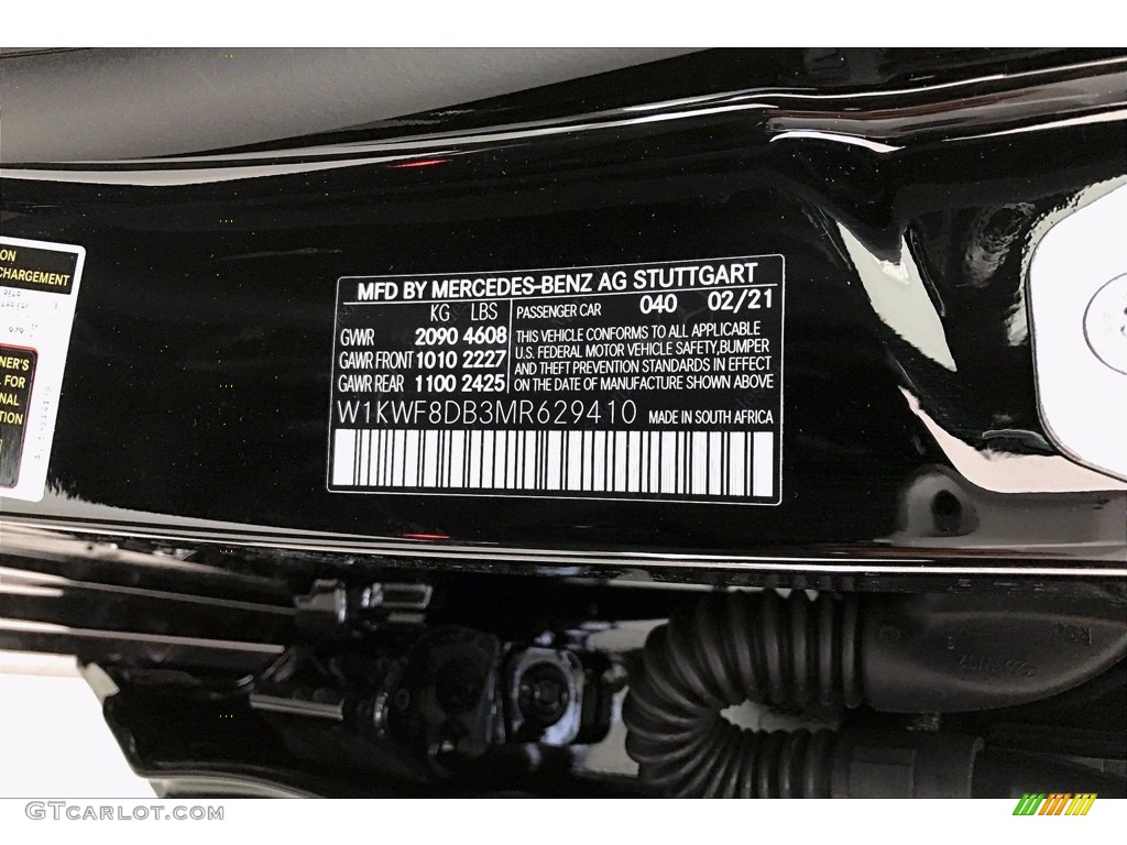 2021 C 300 Sedan - Black / Black photo #11
