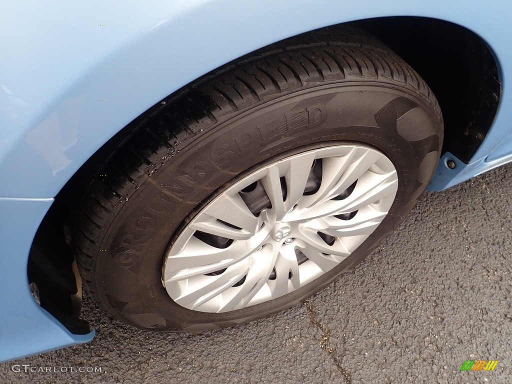 2013 Camry LE - Clearwater Blue Metallic / Ash photo #7