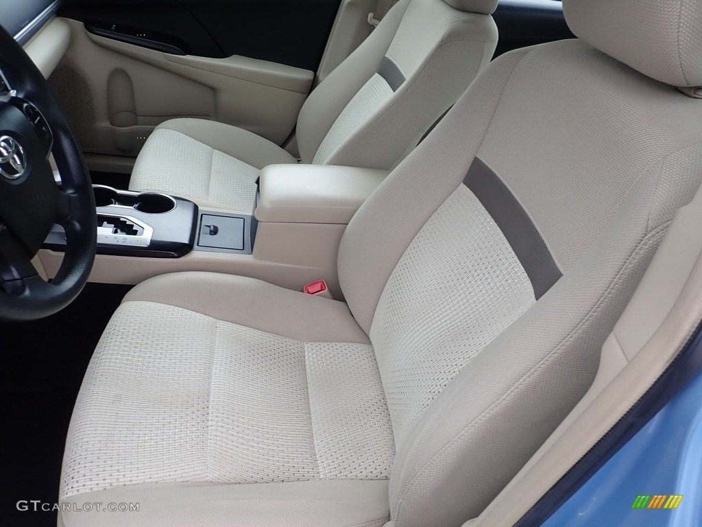 2013 Camry LE - Clearwater Blue Metallic / Ash photo #8