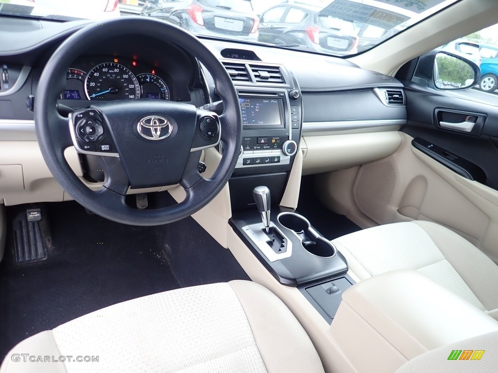 2013 Camry LE - Clearwater Blue Metallic / Ash photo #10