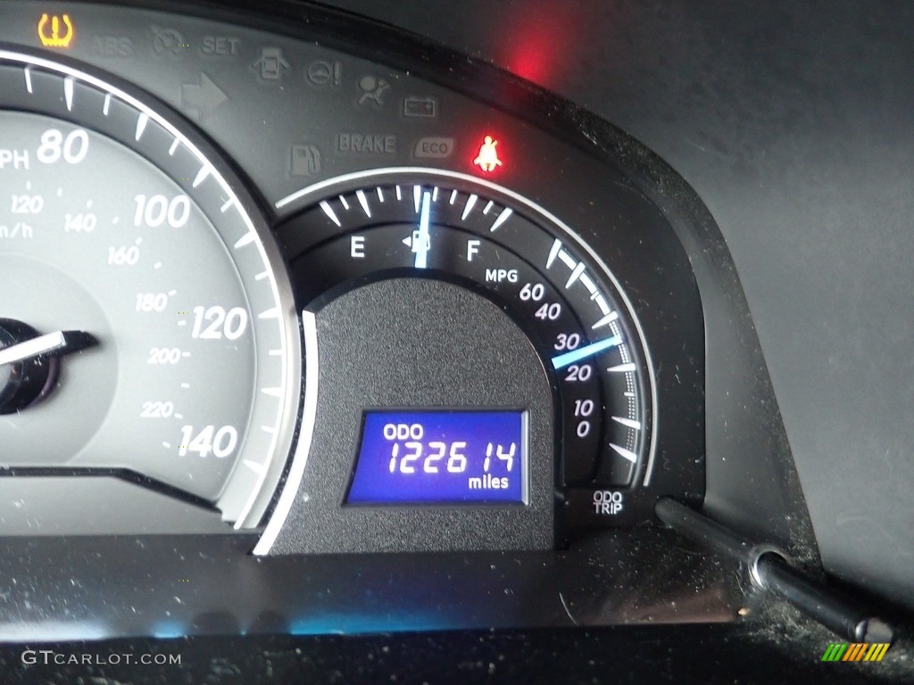 2013 Camry LE - Clearwater Blue Metallic / Ash photo #15