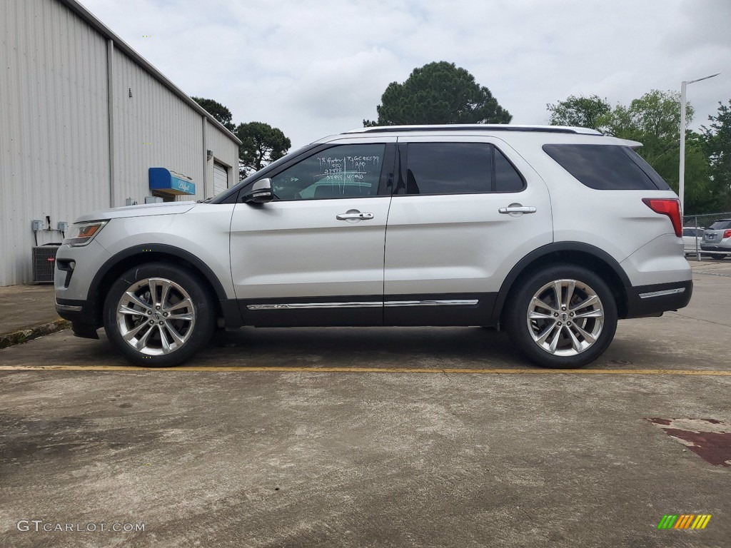 2018 Explorer Limited - Ingot Silver / Medium Stone photo #7