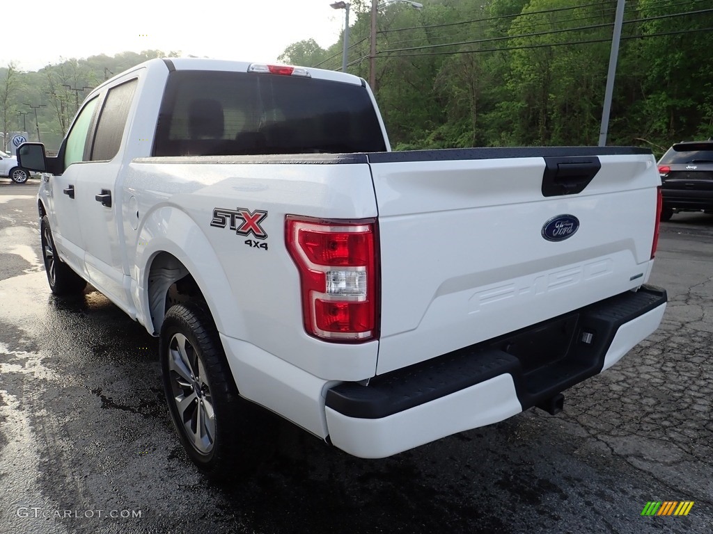 2019 F150 XL SuperCrew 4x4 - Oxford White / Earth Gray photo #4