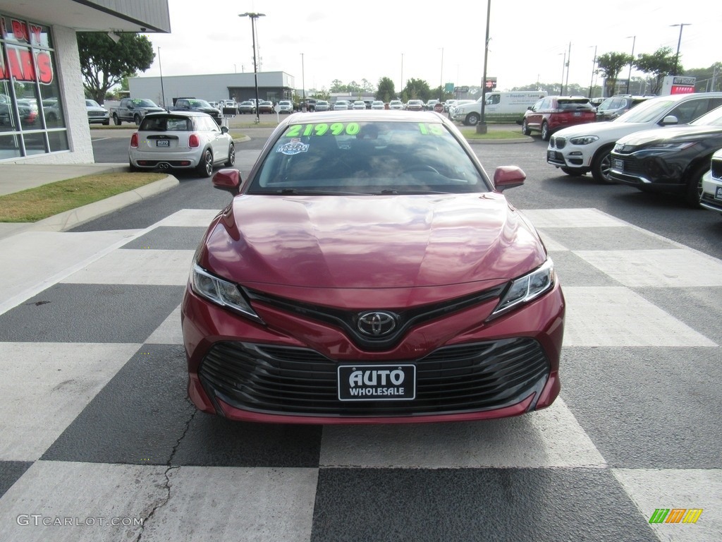 2018 Camry LE - Ruby Flare Pearl / Ash photo #2