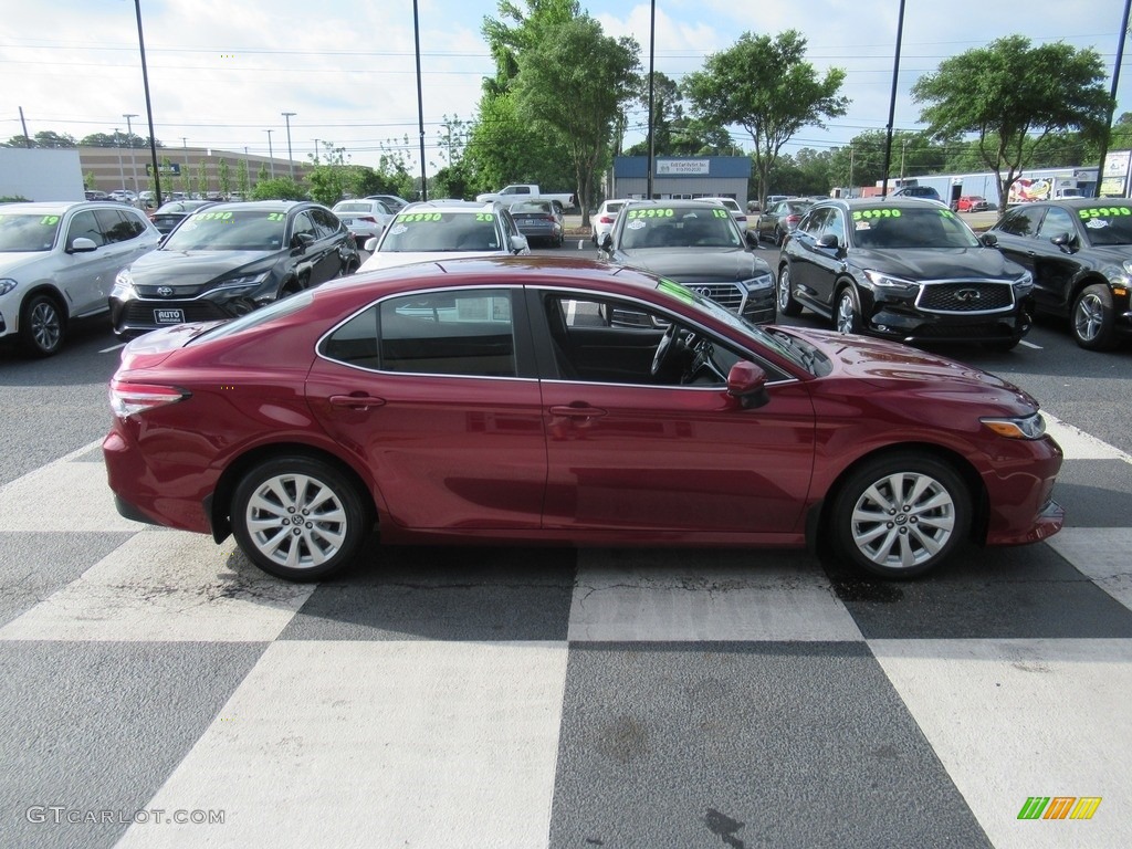 2018 Camry LE - Ruby Flare Pearl / Ash photo #3