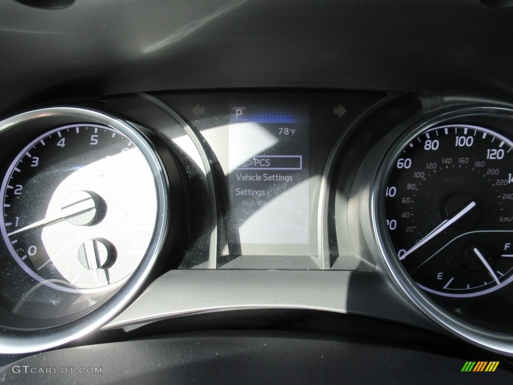 2018 Camry LE - Ruby Flare Pearl / Ash photo #16