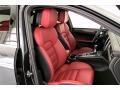 Black/Garnet Red Front Seat Photo for 2018 Porsche Macan #141880491