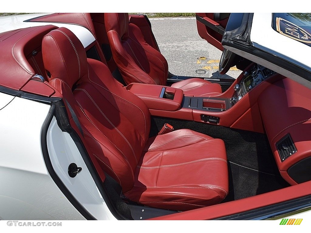 Chancellor Red Interior 2012 Aston Martin V8 Vantage Roadster Photo #141880782