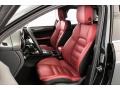 Black/Garnet Red Front Seat Photo for 2018 Porsche Macan #141880785