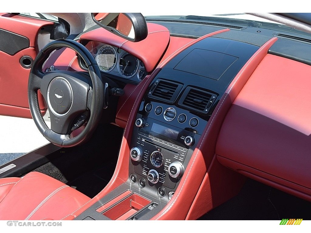 2012 Aston Martin V8 Vantage Roadster Chancellor Red Dashboard Photo #141880794