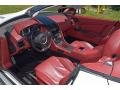 2012 Aston Martin V8 Vantage Chancellor Red Interior Front Seat Photo