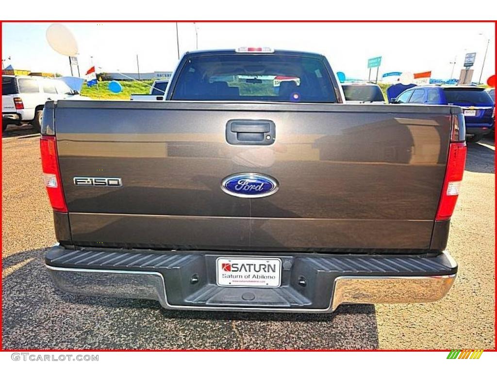 2006 F150 XLT SuperCrew - Dark Stone Metallic / Tan photo #4