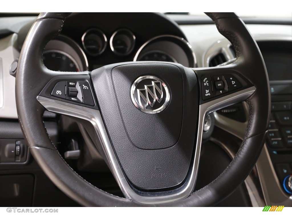 2016 Buick Verano Sport Touring Group Medium Titanium Steering Wheel Photo #141880951