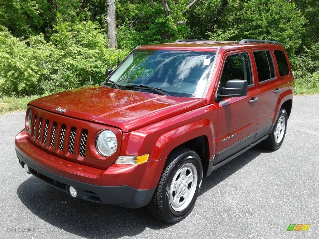 2016 Patriot Sport - Deep Cherry Red Crystal Pearl / Dark Slate Gray photo #2