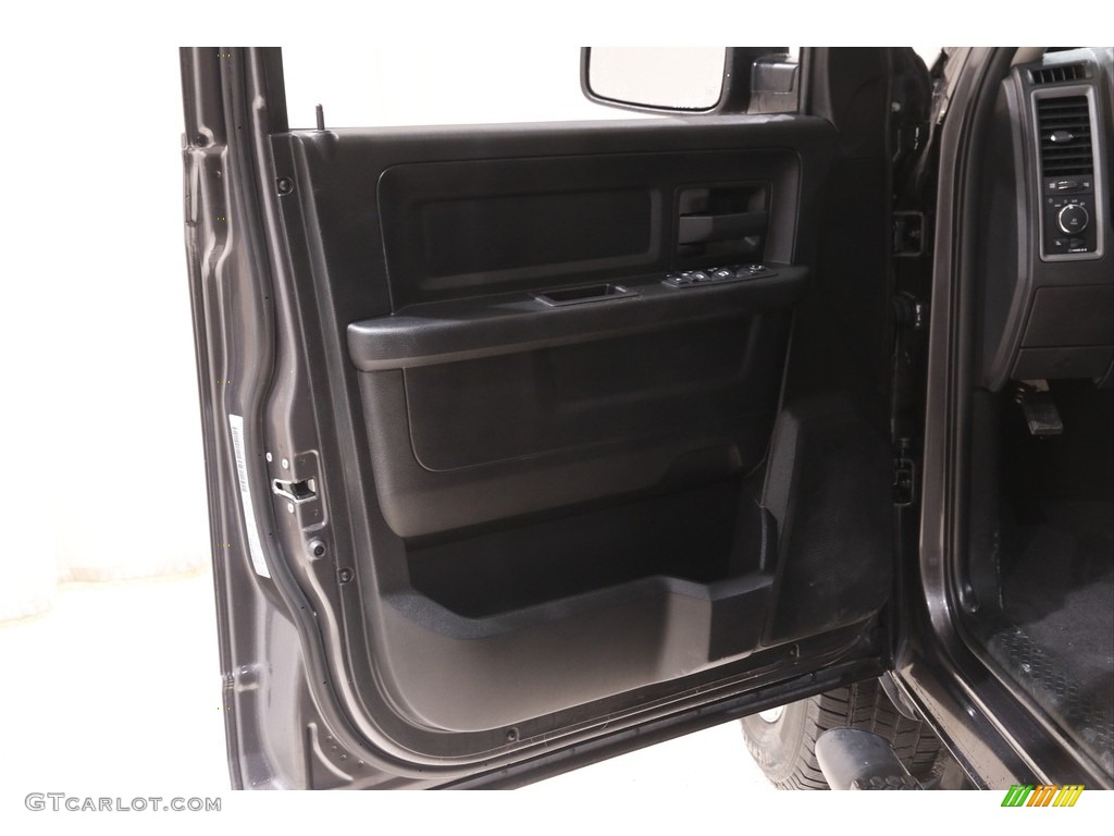 2018 1500 Express Quad Cab 4x4 - Granite Crystal Metallic / Black/Diesel Gray photo #6