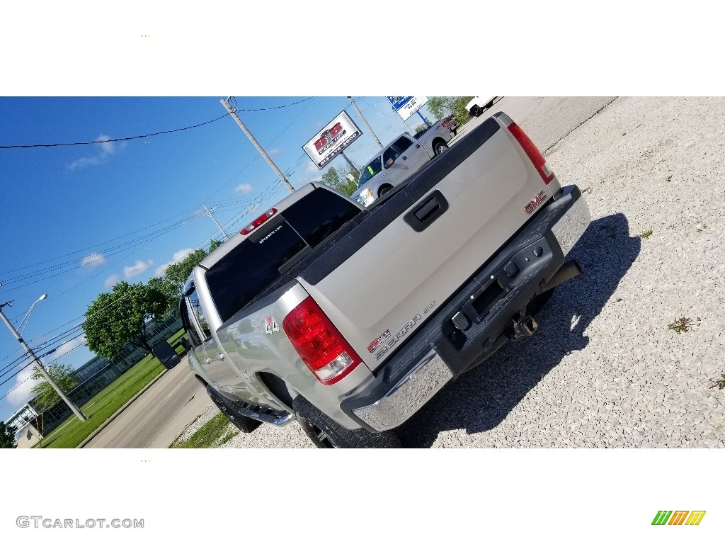 2007 Sierra 2500HD SLT Crew Cab 4x4 - Stealth Gray Metallic / Dark Titanium/Light Titanium photo #4