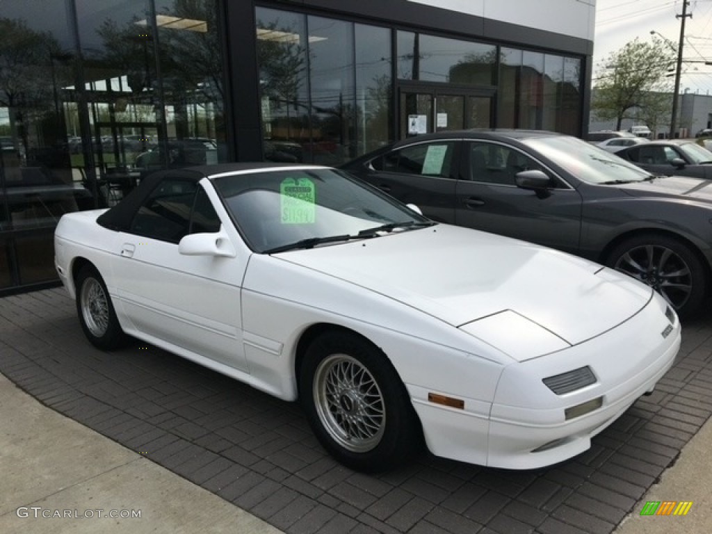 1991 RX-7 Convertible - Crystal White / Black photo #3