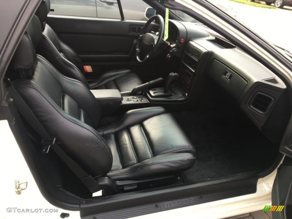 1991 RX-7 Convertible - Crystal White / Black photo #9