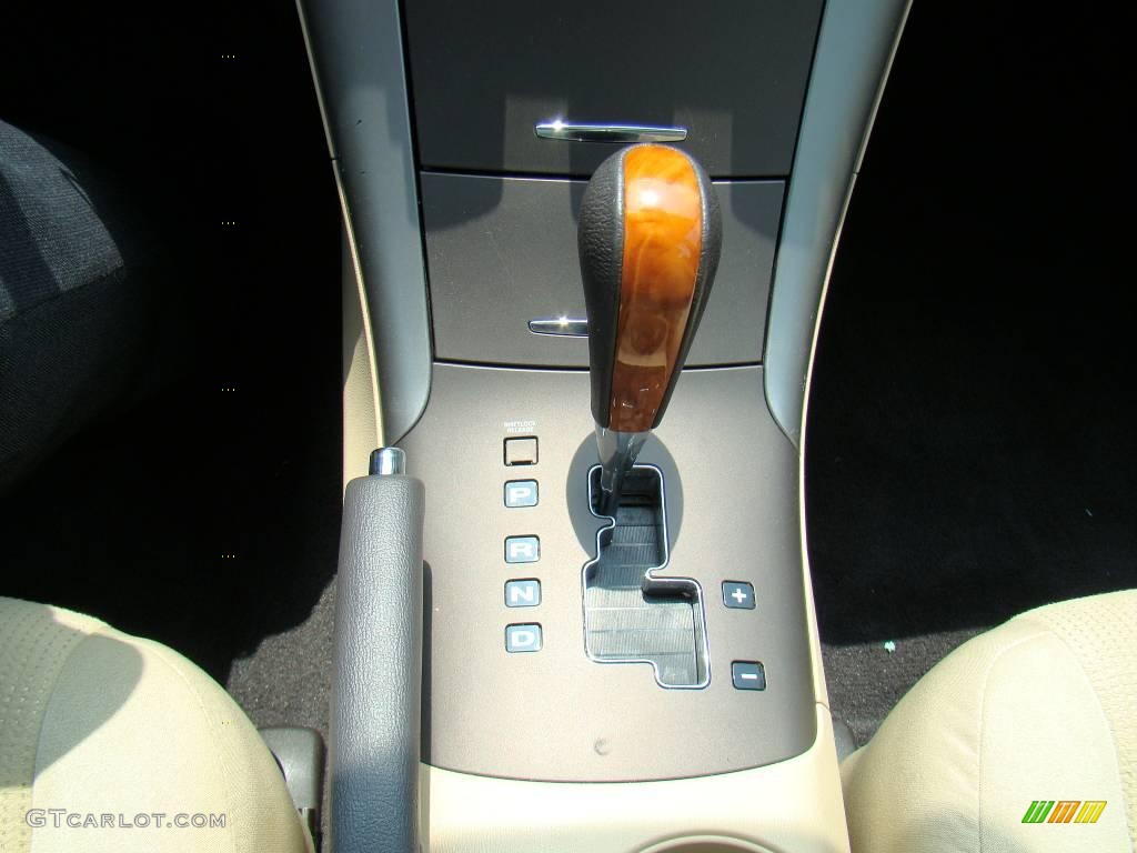 2009 Sonata GLS V6 - Cocoa Metallic / Camel photo #22