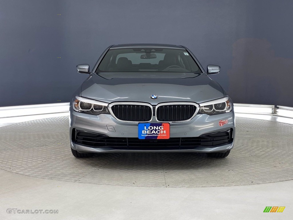 2019 5 Series 530e iPerformance Sedan - Bluestone Metallic / Black photo #2