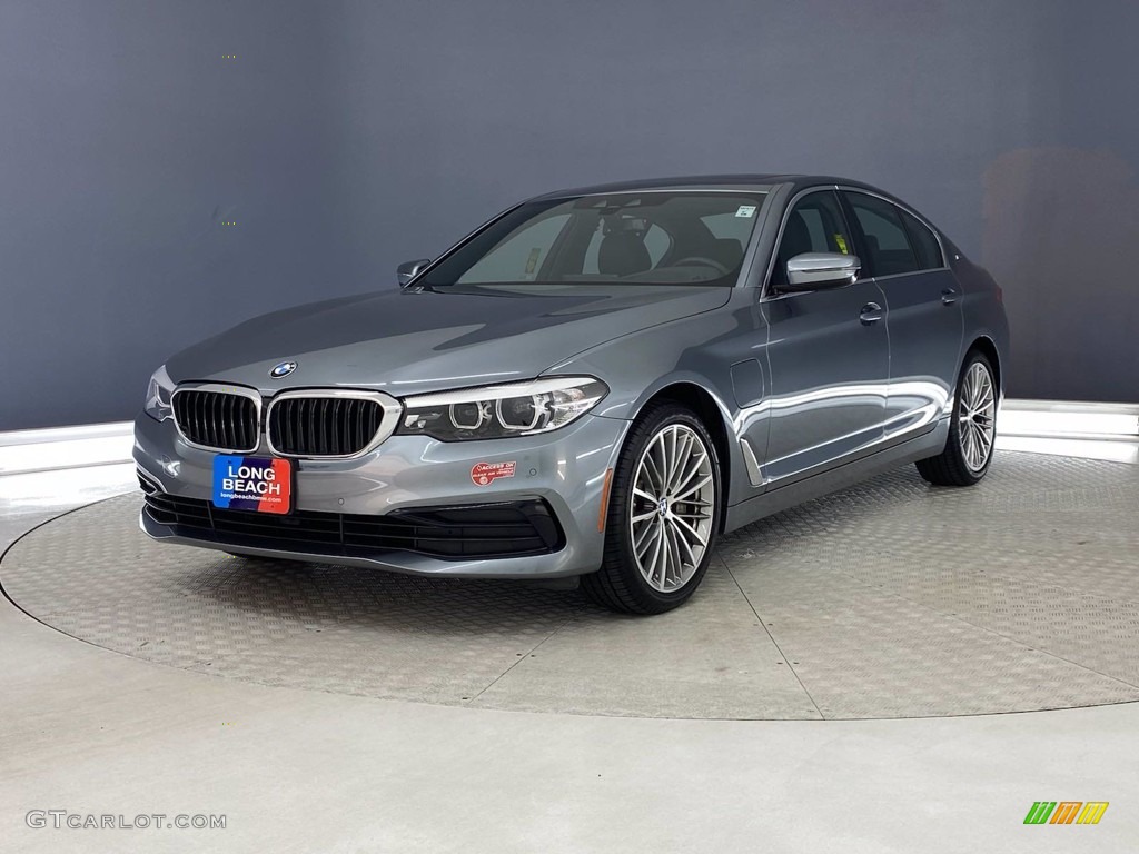 2019 5 Series 530e iPerformance Sedan - Bluestone Metallic / Black photo #3