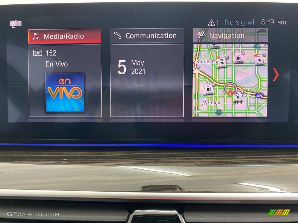 2019 5 Series 530e iPerformance Sedan - Bluestone Metallic / Black photo #23