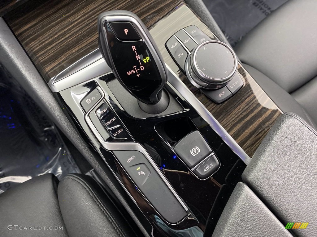 2019 5 Series 530e iPerformance Sedan - Bluestone Metallic / Black photo #27